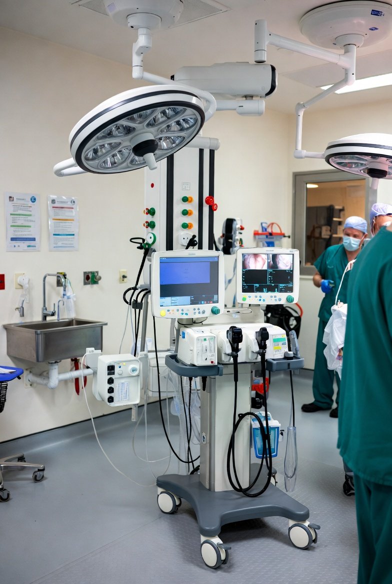 Bioni-integrated operating theatre with surgical pendant and capture system in an Australian hospital