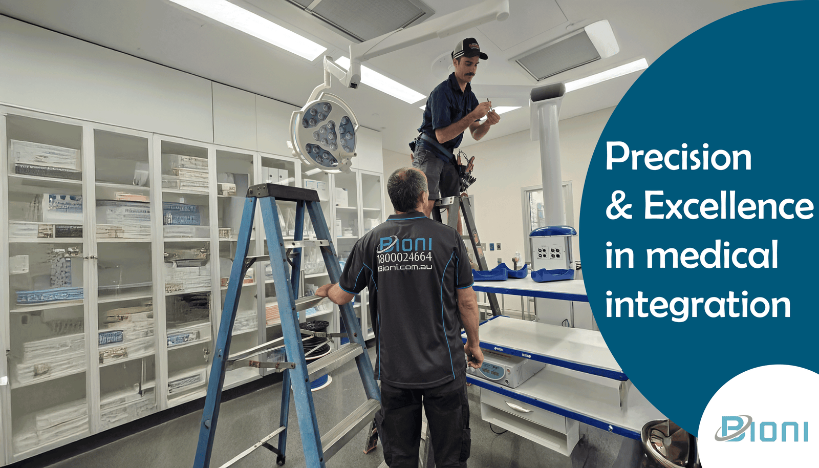 Precision and excellence in medical integration — Bioni operating theatre install in a Sydney hospital