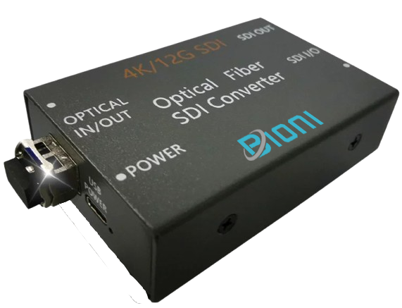 12G-SDI to Fiber Optic Mini Converter (RX/TX Set)